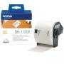 Saatmise sildid Brother DK11202 must valgel 62 mm