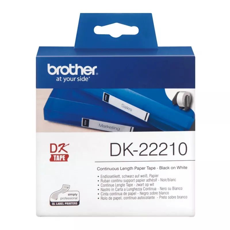 Brother DK22210 pidev paberlint