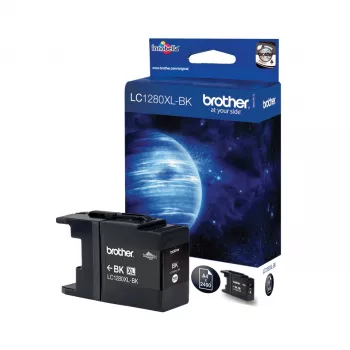 Brother LC1280XLBK tindikassett 1 tk Originaalmust