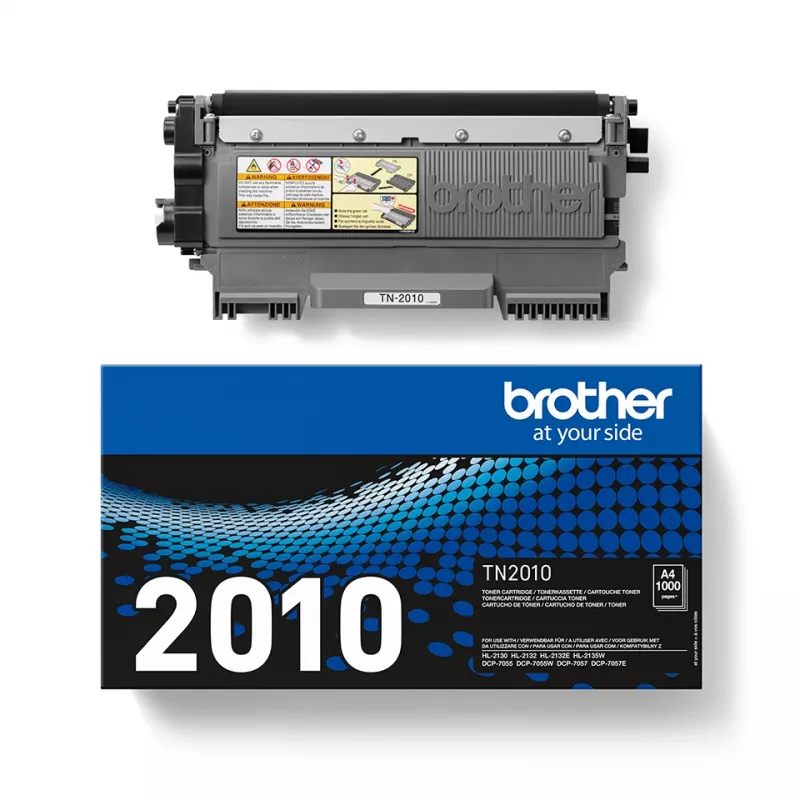 Brother TN-2010 toonerikassett, 2600 lehekülge, must