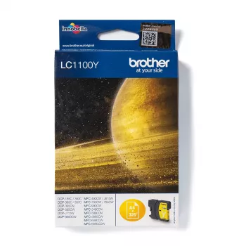 Brother LC1100Y tindikassett 1 tk Originaal Kollane