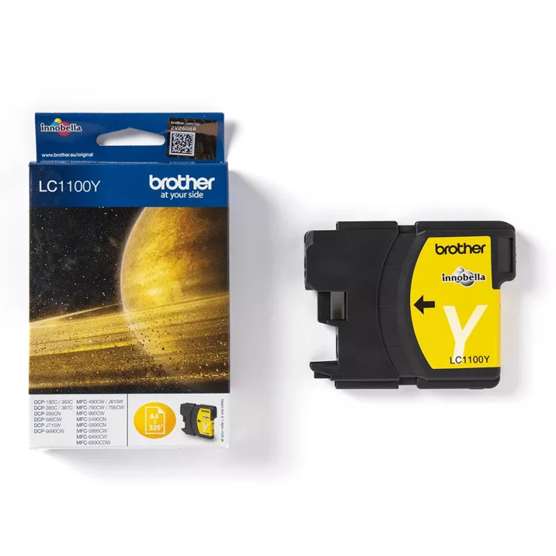 Brother LC1100Y tindikassett 1 tk Originaal Kollane