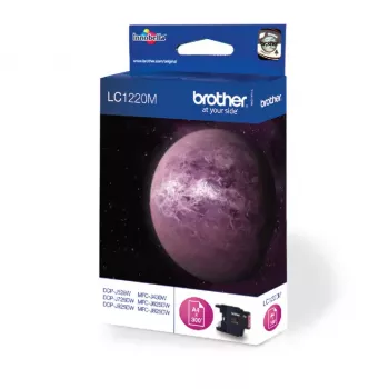 Brother LC 1220 magenta LC1220M tindikassett
