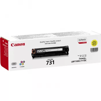 Canon 731 toonerikassett 1 tk Originaal Kollane