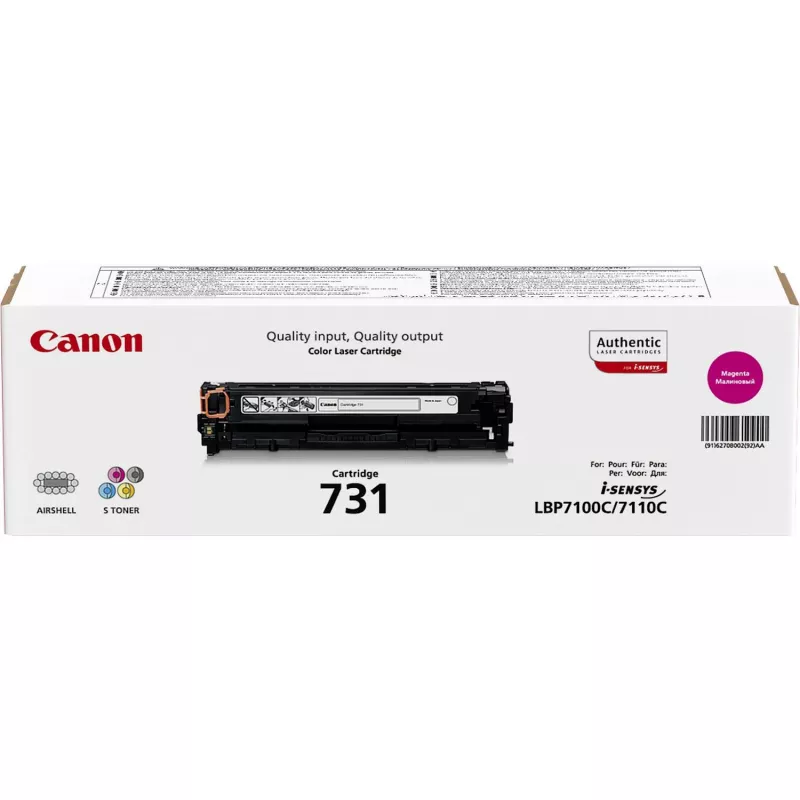Canon 731 toonerikassett 1 tk Originaal magenta