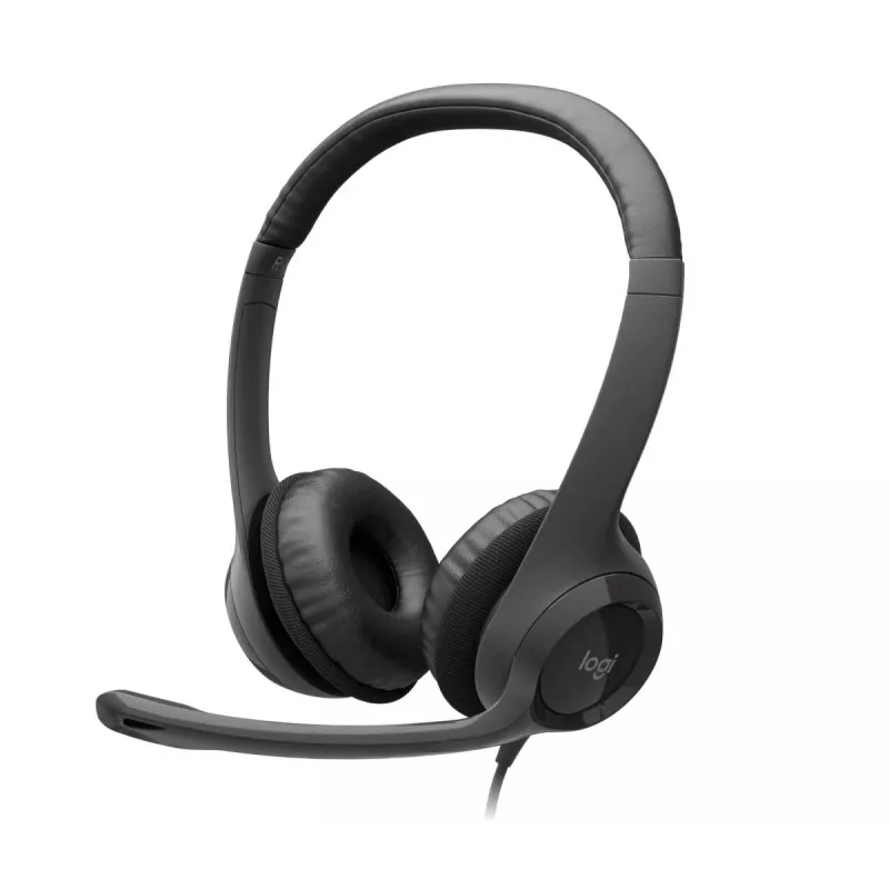 LOGITECH Kõrvaklapid - H390 - USB-A - must