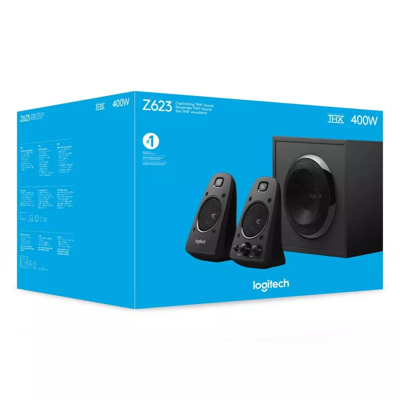 Logitech SPEAKER 2.1 Z623/980-000403 kõlarid 200W