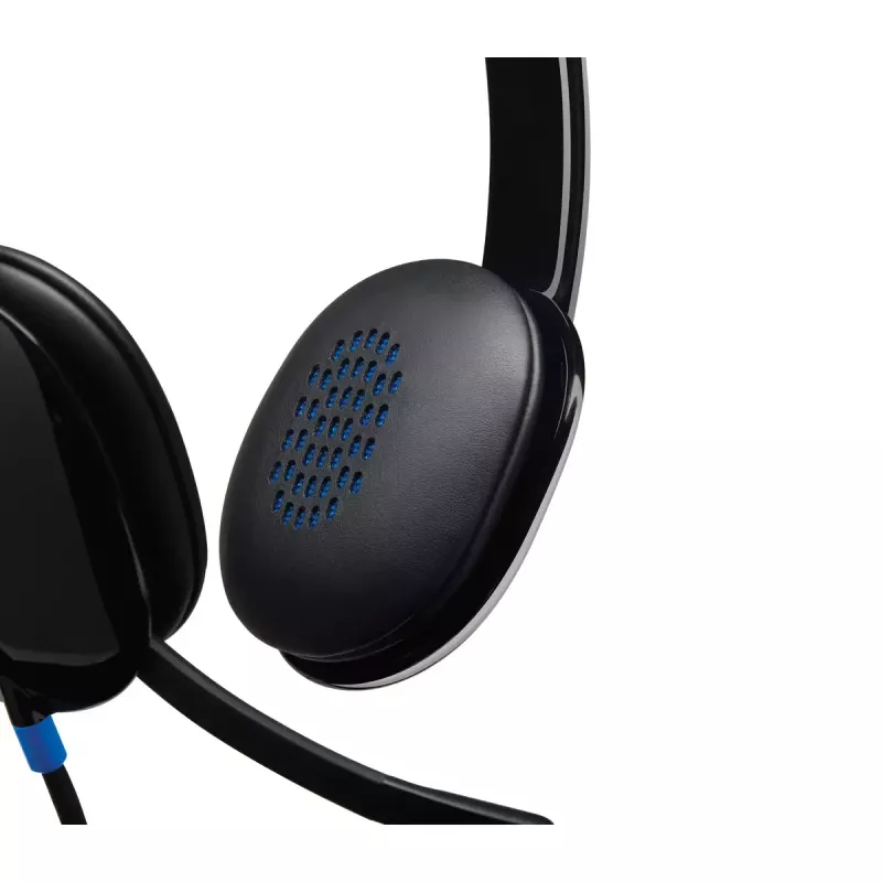 Peakomplekt Logitech H540 sisseehitatud mikrofoniga USB Type-A must