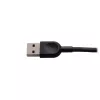 Peakomplekt Logitech H540 sisseehitatud mikrofoniga USB Type-A must