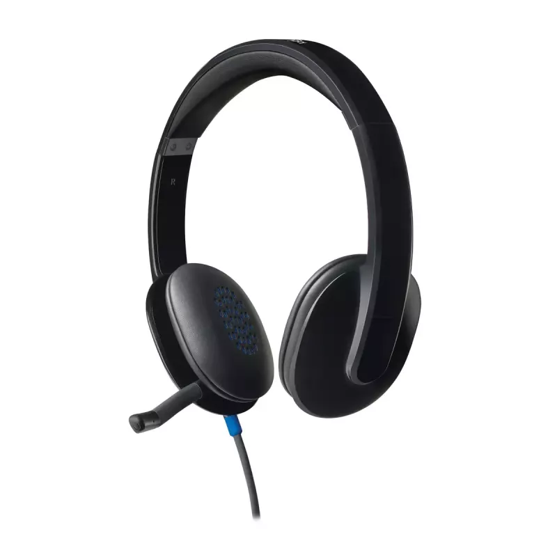 Peakomplekt Logitech H540 sisseehitatud mikrofoniga USB Type-A must