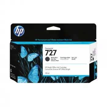 HP 727 130-ml Mattmust DesignJet tindikassett