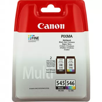 Canon PG-545/CL-546 BK/C/M/Y tindikasseti mitmikpakend