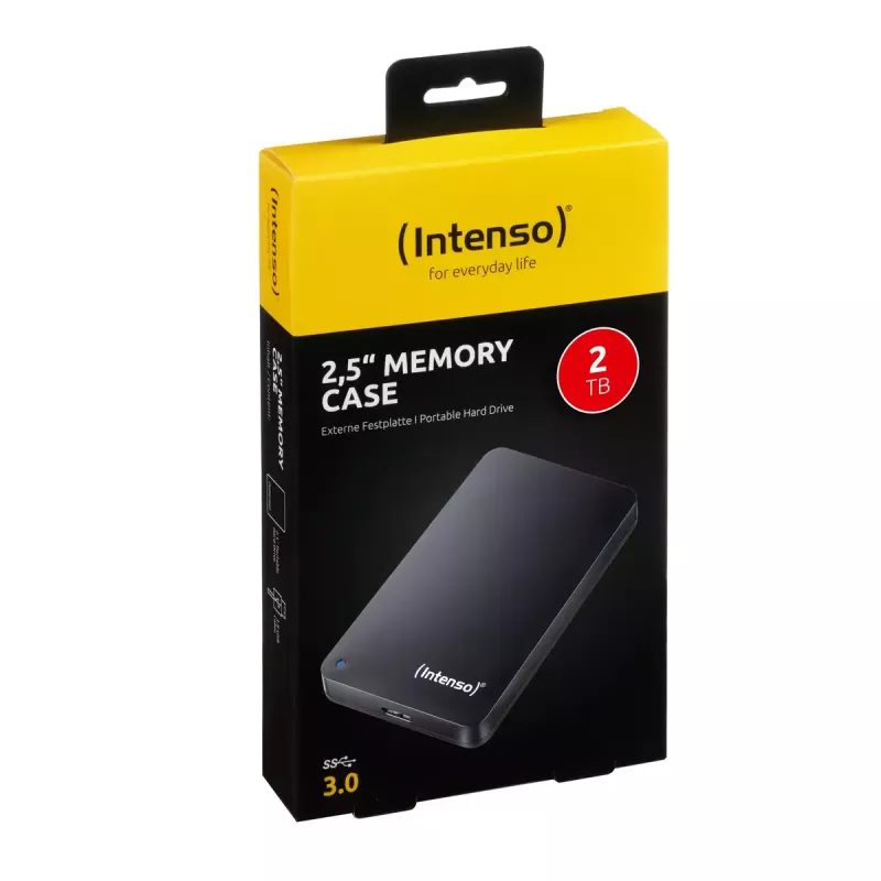 Väline kõvaketas Intenso 2TB USB 3.0 2,5-tolline Memory Case