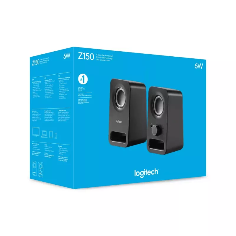 Multimeediakõlar Logitech Z150, 5 W