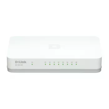 D-Link GO-SW-8G/E võrgulüliti Haldamata Gigabit Ethernet (10/100/1000) Valge
