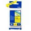 Sildilint Brother TZe641 18mm, must kollasel