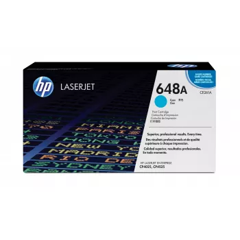 Tonerikassett HP 648A CE261A 7000 lehekülge, tsüaan
