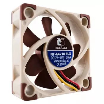 Aksiaalventilaator Noctua NF-A4x10 FLX 40 mm, 12 V, 4500 p/min, 8,2 m³/h, 10 mm kõrgus