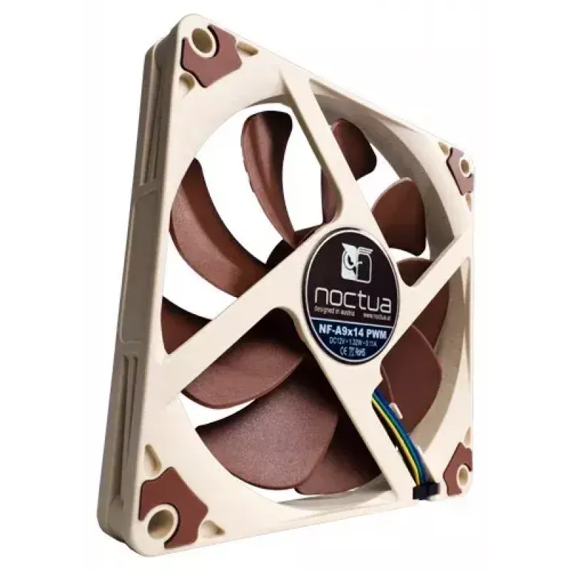 Korpuse ventilaator Noctua NF-A9X14 PWM 92 mm, 12 V, 1700–2200 RPM, 50.5 m³/h, 0.92–1.64 mmH2O, SSO2 laager