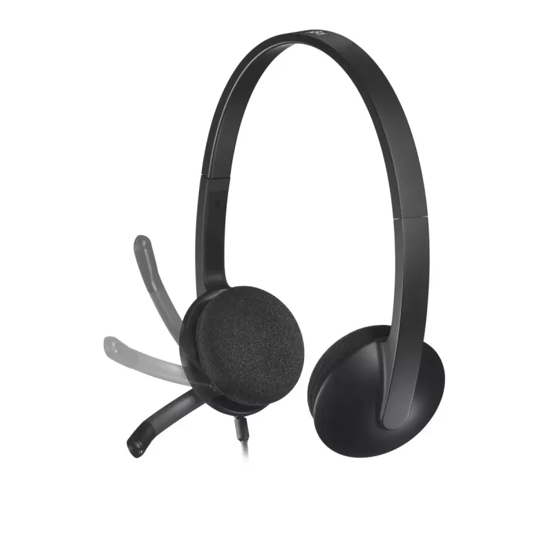 LOGITECH H340 - USB - Kõrvaklapid - Must