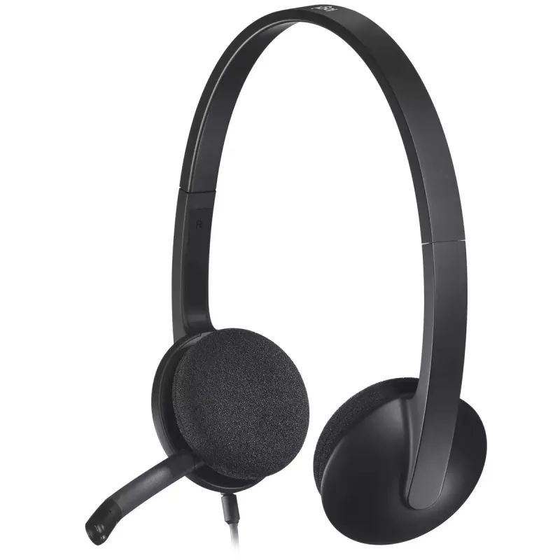 LOGITECH H340 - USB - Kõrvaklapid - Must