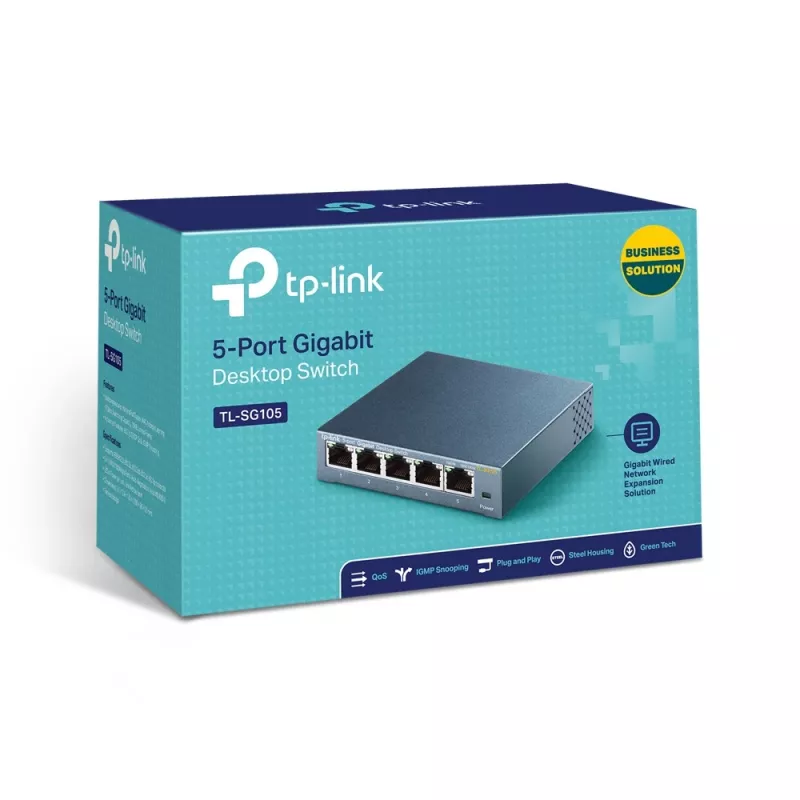 Haldamata lüliti TP-Link TL-SG105 5 porti 10/100/1000Mbps