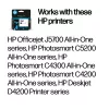HP 350 must originaal tindikassett (must)