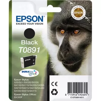 Epson Monkey Singlepack Must T0891 DURABrite Ultra tint