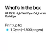 HP 951XL High Yield Cyan originaal tindikassett