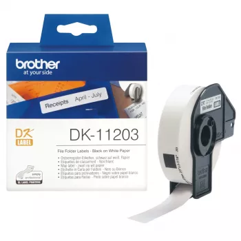 Failikausta sildid Brother DK11203