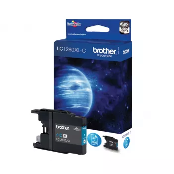 Brother LC1280XLC tindikassett 1 tk Originaal Suure (XL) jõudlusega Tsüaan