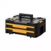 Väikeste osade karp DeWalt DWST1-70706, plastik, 8 L, 2 sahtlit, lukustatav, käepide, 440×314×176 mm, must