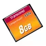 CompactFlash-kaart Transcend TS8GCF133, 8 GB, 50 MB/s lugemine, 20 MB/s kirjutamine