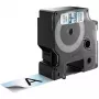DYMO autentsed D1 sildid | 24 mm x 7 m rull | Must trükk läbipaistval | Isekleepuvad sildid LabelManageri sildiprinteritele