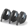 DYMO autentne reljeeftrüki märgistuslint | 9 mm x 3 m rullid | Valge trükis mustal | Isekleepuv | reljeeftrüki märgistusmasinatele | 3 tk