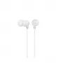 Sony MDR-EX15AP, juhtmega, 8 - 22000 Hz, kõnede/muusika jaoks, 3 g, peakomplekt, valge