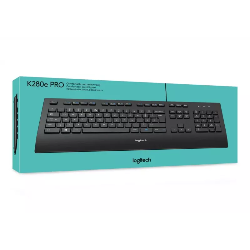 LOGITECH Juhtmega klaviatuur K280e - Qwerty Us Int'l
