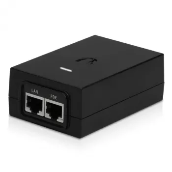 PoE adapter UBIQUITI POE-48-24W, 48 V PoE, 2x RJ-45 Fast Ethernet pordid, 100–240 V sisend