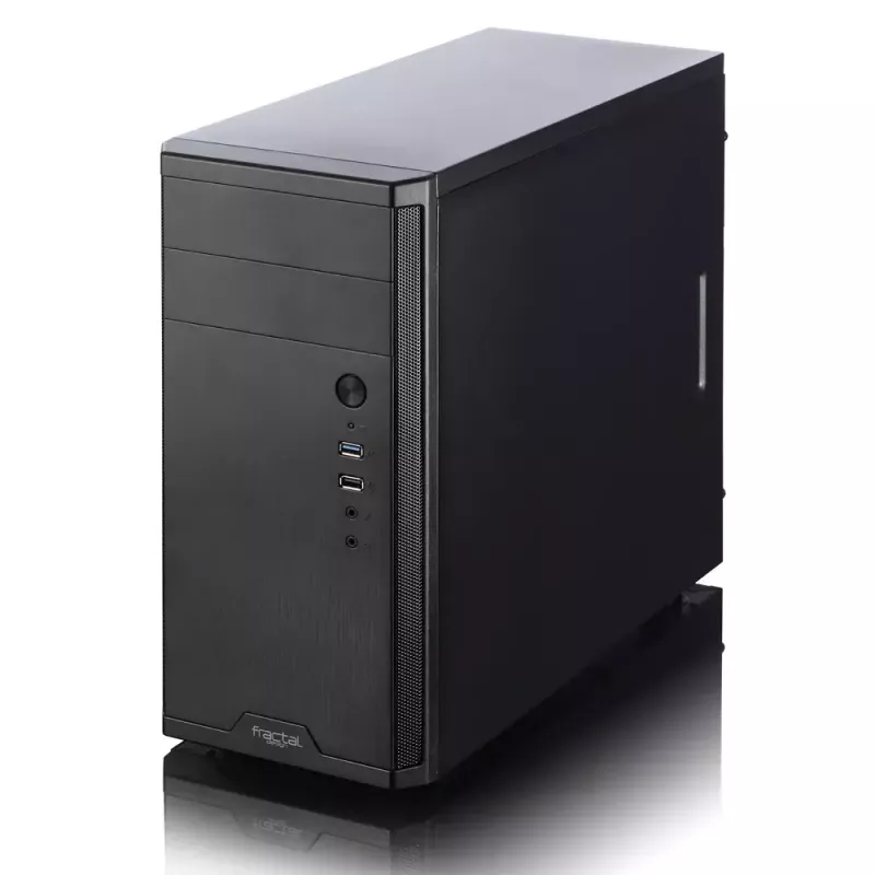 Arvuti korpus Fractal Design Core 1100 Mini Tower Must