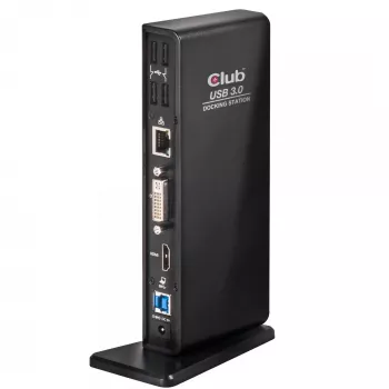 CLUB3D USB Gen1 Type A Dual Display (HDMI ja DVI) DisplayLink™ dokkimisjaam