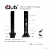 CLUB3D USB Gen1 Type A Dual Display (HDMI ja DVI) DisplayLink™ dokkimisjaam