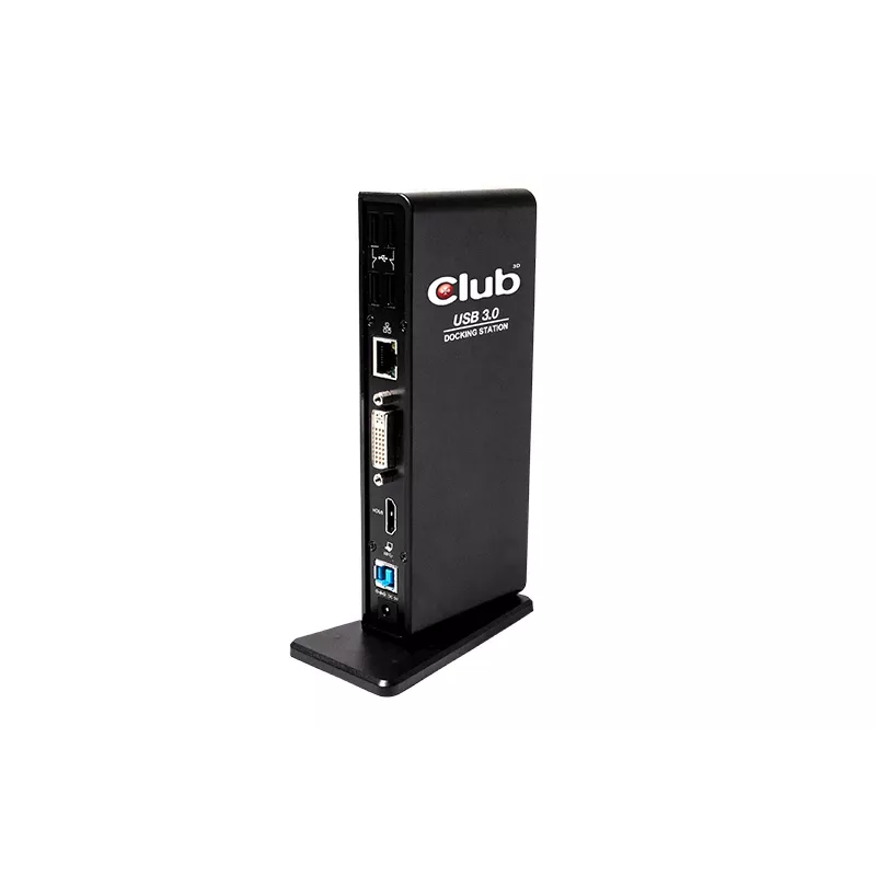 CLUB3D USB Gen1 Type A Dual Display (HDMI ja DVI) DisplayLink™ dokkimisjaam