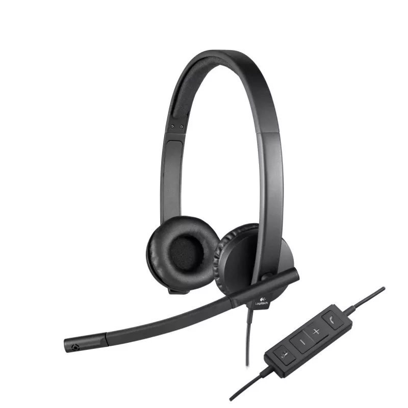 LOGITECH H570e - USB - Stereo peakomplekt