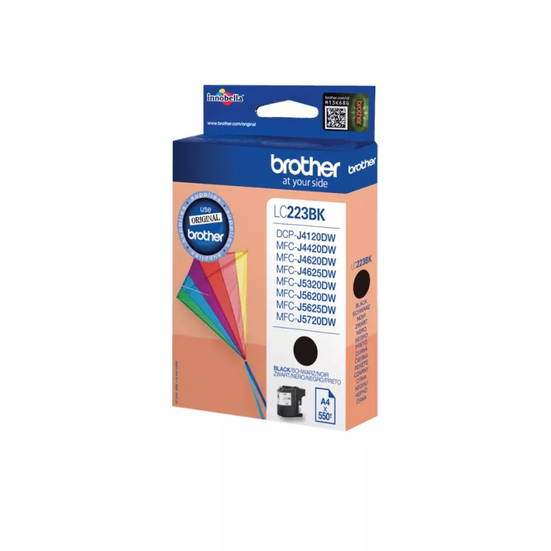 Brother LC-223BK tindikassett 1 tk Originaal Must