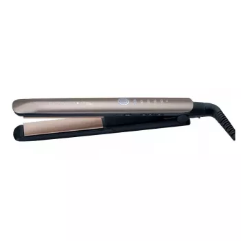 Sirgendaja Remington S8590 — keraamilised plaadid, 11 cm, 160–230°C, 5 kuumustaset, soe pronks