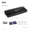 CLUB3D CSV-3103D The Club 3D universaalne USB 3.1 Gen 1 UHD 4K dokkimisjaam DisplayLink™