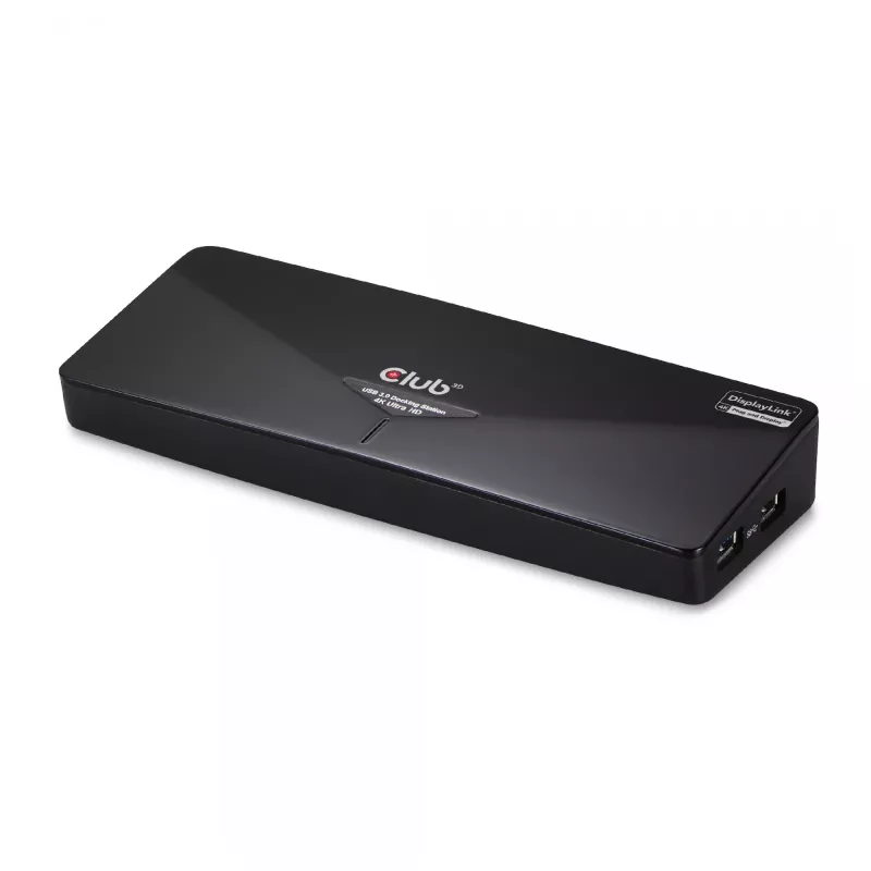 CLUB3D CSV-3103D The Club 3D universaalne USB 3.1 Gen 1 UHD 4K dokkimisjaam DisplayLink™