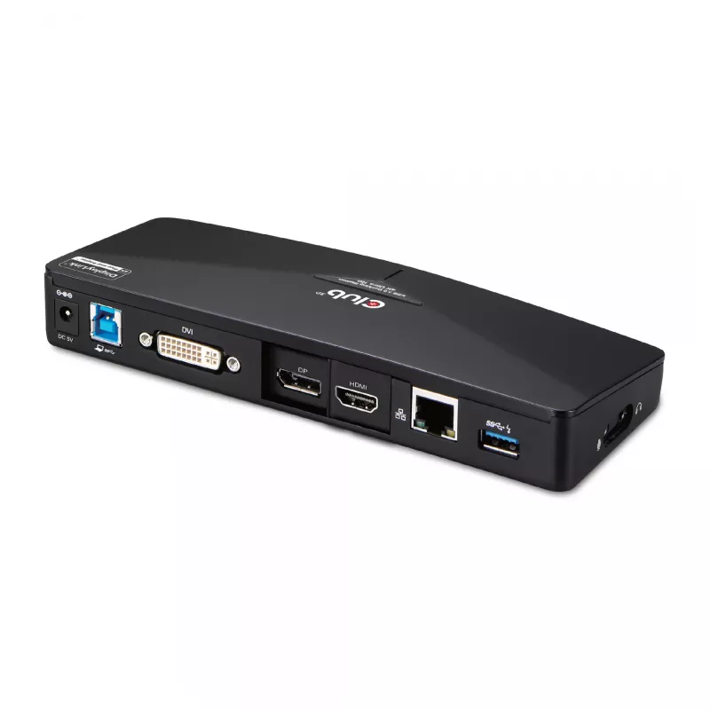 CLUB3D CSV-3103D The Club 3D universaalne USB 3.1 Gen 1 UHD 4K dokkimisjaam DisplayLink™