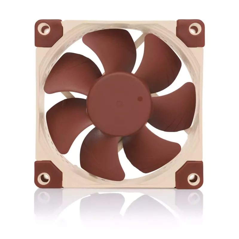 Korpuse ventilaator Noctua NF-A8 PWM — 80 mm, 12 V, 450–2200 p/min, 55,5 m³/h, 17,7 dB, MTBF 150 000 h