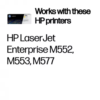 HP 508A kollane originaal LaserJet toonerikassett